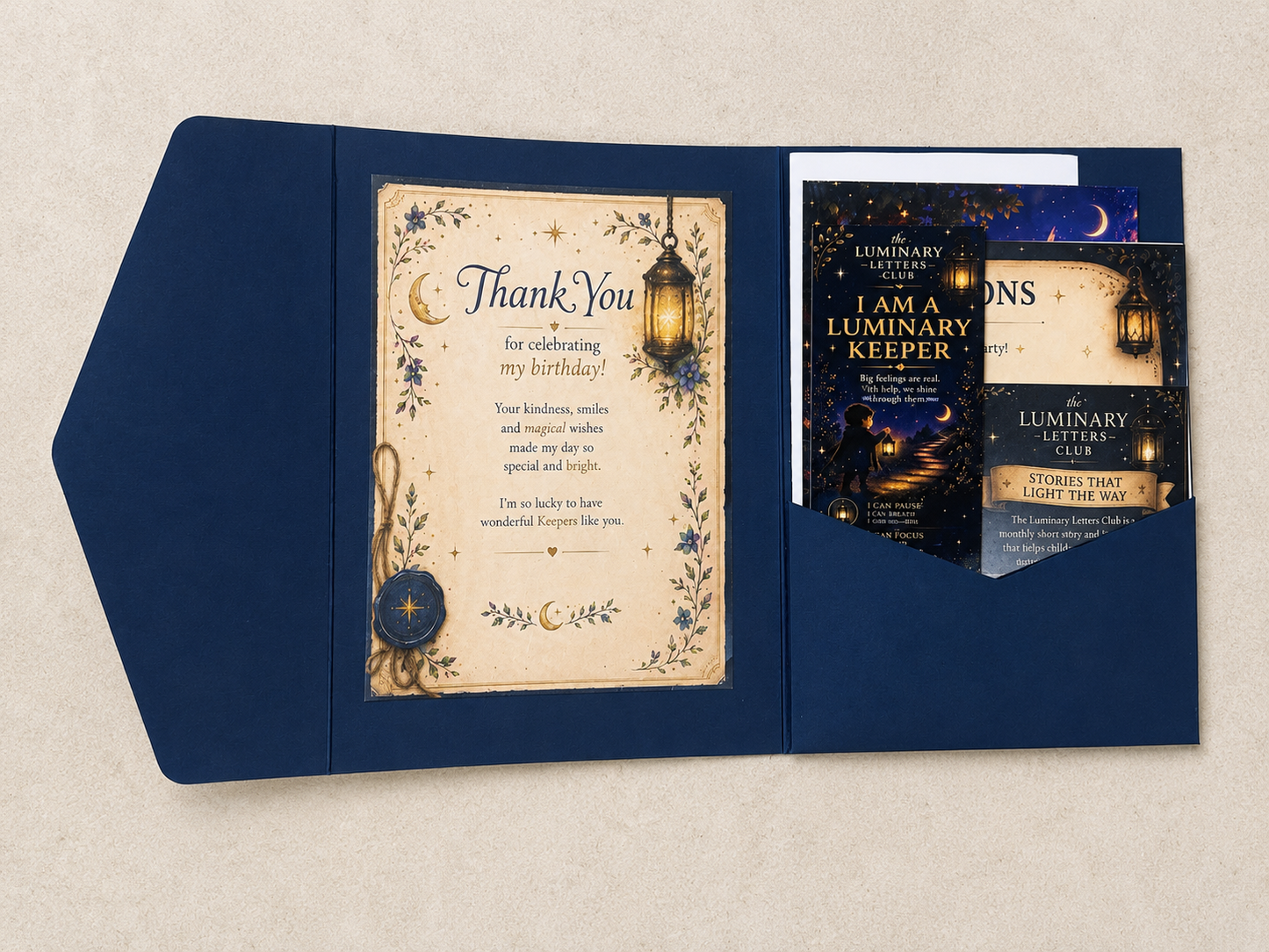 Luminary Birthday Favour Gifts